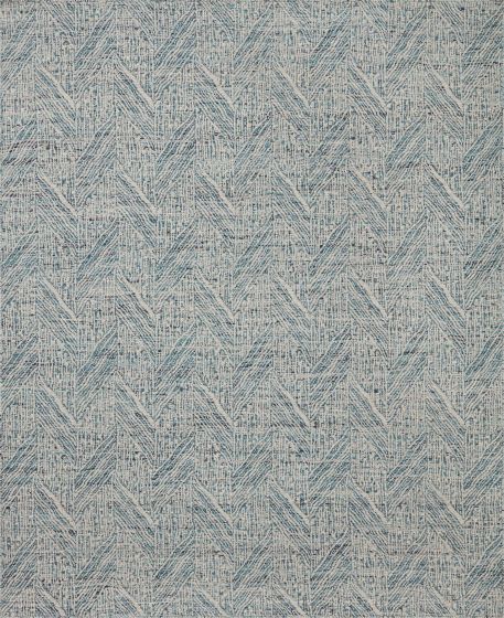 Raven RAV-01 Blue/Ivory Area Rug
