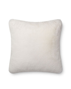 P0710 White 22"x22" Pillow