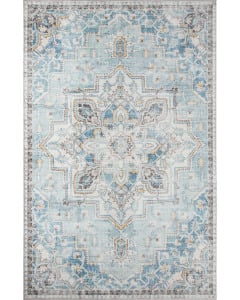 Afshar AFS32 Light Blue Area Rug