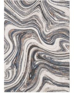 Alden 300 Ivory Blue Carmel Area Rug