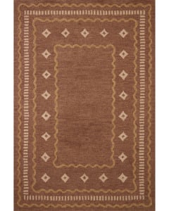 Alfie ALF-03 Clay/Spice Area Rug
