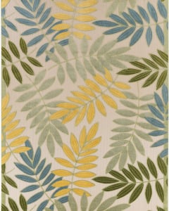 Aloha ALH18 Green Multicolor Area Rug