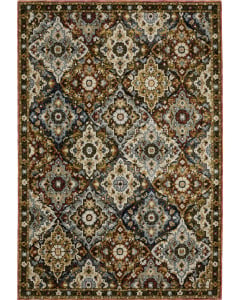 Andorra 2408a Red/Multi Area Rug