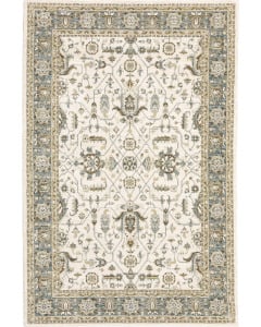 Andorra 9537p Ivory/Blue Area Rug