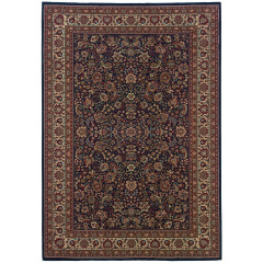 Ariana 113b Blue/Red Area Rug