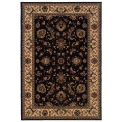 Ariana 311k Black/Ivory Area Rug