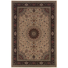 Ariana 95i Ivory/Black Area Rug