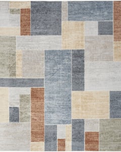 Astra Machine Washable ASW09 Multicolor Rug