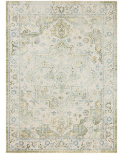 Astra Machine Washable ASW12 Blue Green Rug