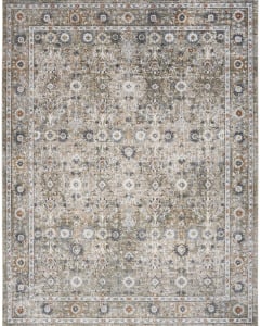 Astra Machine Washable ASW16 Gold Grey Rug
