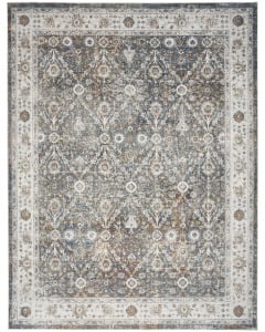 Astra Machine Washable ASW16 Ivory Rug