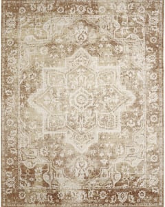 Astra Machine Washable ASW12 Rust Area Rug