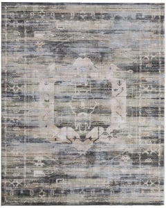 Augustine 39U0F Green/Blue/Ivory Area Rug