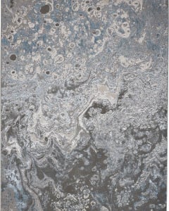 Azure 3405F Ivory/Gray/Blue Area Rug