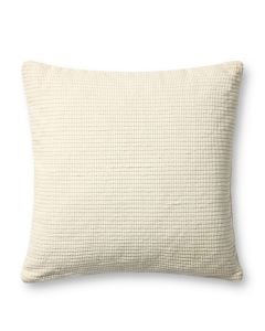 Bedford PJBR0003 Ivory 24" x 24" Throw Pillow