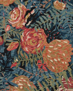 Belladonna BLM-02 Black/Fiesta Area Rug