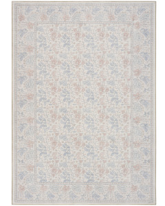 Botanical Washables BOT03 Ivory Multicolor Area Rug
