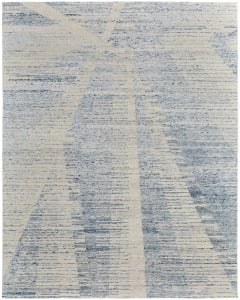 Brighton 69CHF Ivory/Blue/Silver Area Rug