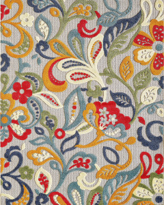 Calla 6929 Ivory/Multi Leila Area Rug