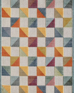 Calla 6930 Ivory/Multi Scope Area Rug