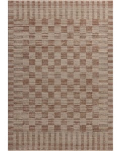 Cali CIL-06 Brick/Natural Area Rug