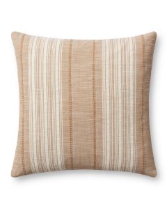 Casey PMH0055 Rust 22" x 22" Throw Pillow
