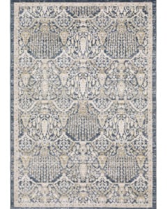 Cavett CAV06 Blue/Gold Area Rug
