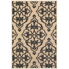 Cayman 1b Sand/Charcoal Area Rug