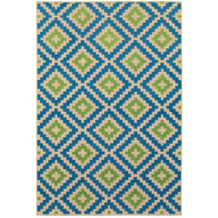 Cayman 2063z Sand/Blue Area Rug