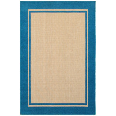 Cayman 5594b Sand/Blue Area Rug