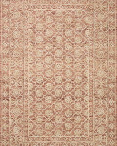 Cecelia CEC-01 Rust/Natural Area Rug