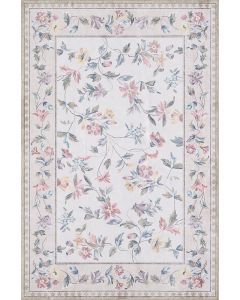 Chantelle 3306 Ivory Sand Laurel Area Rug