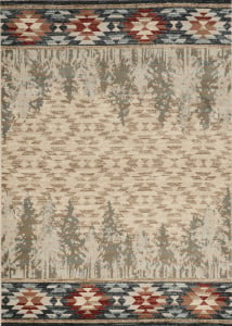 Chester 5635 Ivory Pines Area Rug