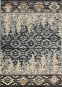 Chester 5636 Slate Blue Pines Area Rug