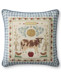 Country Home PRP0083 Multi 22" x 22" Throw Pillow