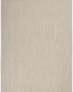 Courtyard COU01 Ivory Silver Area Rug