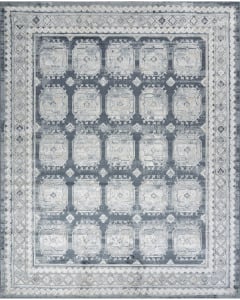Dekor DEK01 Grey Navy Area Rug