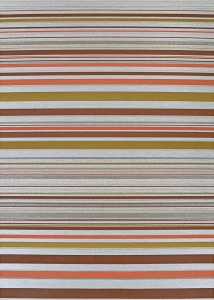 Dolce Striped Sunset Area Rug