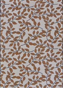 Dolce Summer Ivy Ivory Terracotta Area Rug