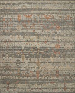 Dominic DOM-03 Slate/Multi Area Rug