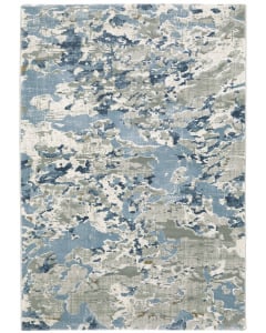 Easton 3317e Grey/Blue Area Rug