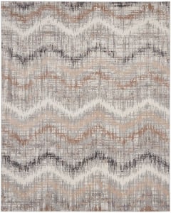 Elation ETN04 Grey Ivory Area Rug