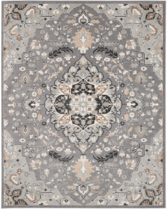 Elation ETN09 Grey Area Rug