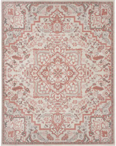Elation ETN10 Ivory Brick Area Rug