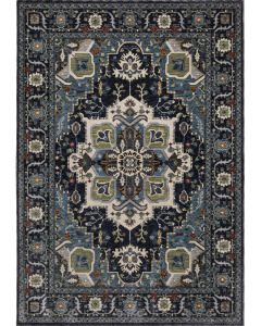 Eliana ELI09 Blue Area Rug