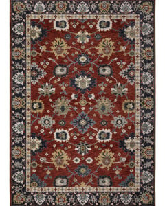 Eliana ELI12 Red/Blue Area Rug