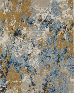 Evolution 980a Blue/Gold Area Rug