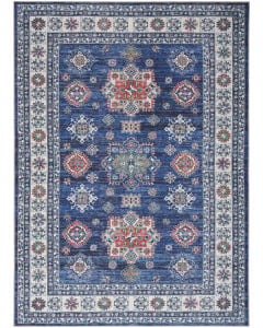 Fulton FUL02 Blue Area Rug