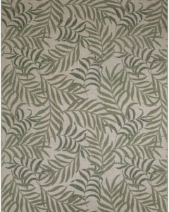 Garden Oasis GOA01 Ivory Green Area Rug