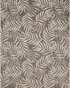 Garden Oasis GOA01 Mocha Area Rug